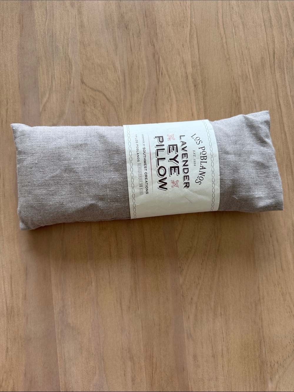 Lavender eye pillow hot or cold compress NWT! Never used